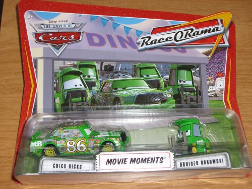 Disney / Pixar CARS Movie Moments 1:55 Die Cast Figure 2-Pack Series 4 Race-O-Rama Chick Hicks and Bruiser Bukowski