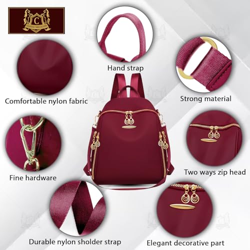 Image of Bags for Women & Girls | Stylish Shoulder Sling Handbag with 13 Inch Laptop Compartment | Office Travel College Daily-Use Corporate Backpack for Work & Casual Use