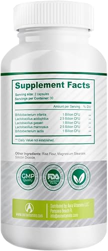 Miniatura 8 de Probiotik  Soporte digestivo probiótico Culturelle con probióticos multienzimas, enzimas digestivas, probióticos vaginales, alivio de la hinchazón,