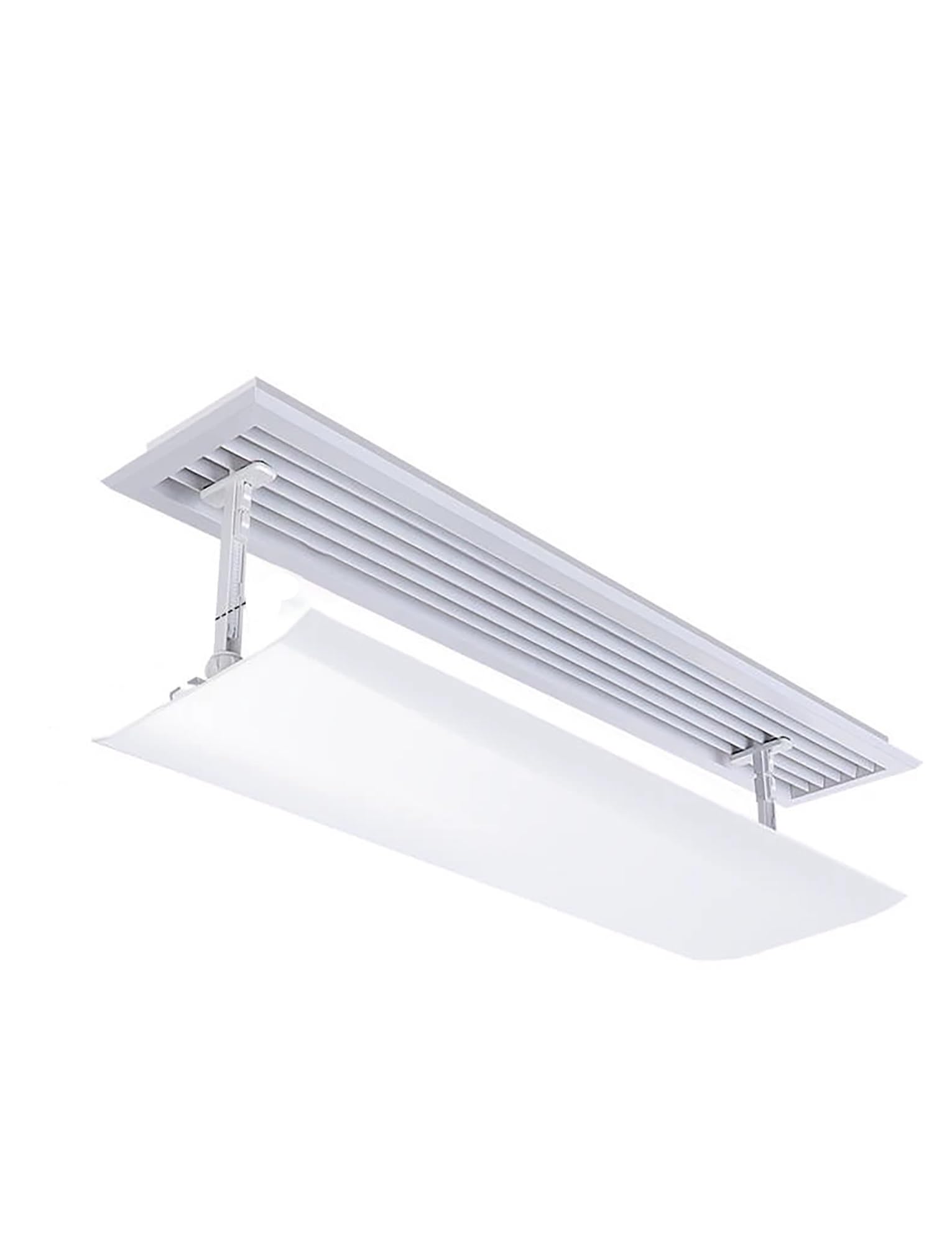 Deflettore per climatizzatore, Gancio for deflettore AC for cassetta da soffitto 40-150x20 cm | 140X20cm