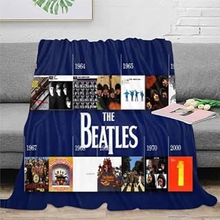 CHEWYZ Couverture en Flanelle imprimée 3D The Beatles, Couverture Chaude et Douce en Peluche, Couverture de Sieste sur Le canapé-lit, adaptée à la Couverture de climatisation 200x230cm - Les Beatles, Paul McCartney, John Lennon, RIngo Starr, George Harrison CHEWYZ Couverture en Flanelle imprimée 3D The Beatles, Couverture Chaude et Douce en Peluche, Couverture de Sieste sur Le canapé-lit, adaptée à la Couverture de climatisation 200x230cm – Image 3