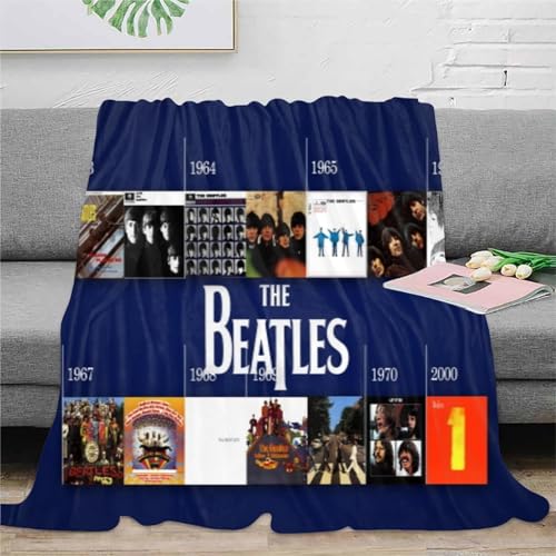 Couverture TV en Flanelle 3D The Beatles, Couverture Douce en Peluche, pour canapé, décoration d’intérieur, Couverture de Bureau, Couverture de Sieste 180x200cm - Les Beatles, Paul McCartney, John Lennon, RIngo Starr, George Harrison Couverture TV en Flanelle 3D The Beatles, Couverture Douce en Peluche, pour canapé, décoration d'intérieur, Couverture de Bureau, Couverture de Sieste 180x200cm – Image 4