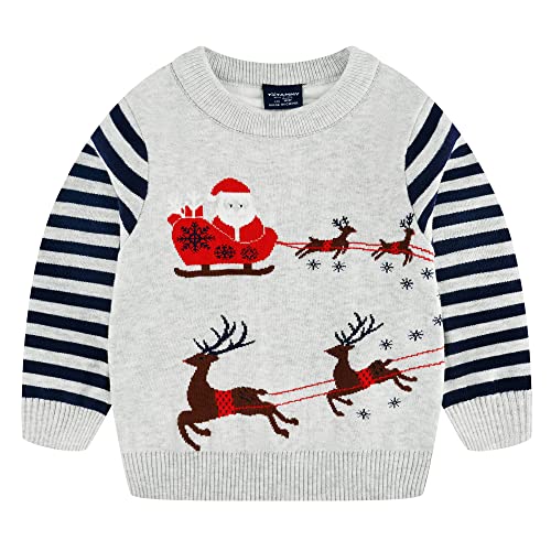 Maglia Girocollo da Ragazzo Maglieria Sottogiacca a Maglia Maglione Invernale