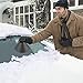 Produktbild Eiskratzer Auto Rund, Eisschaber Auto, Schnee kratzen Runde Magischer Eiskratzer Scheibenkratzer Auto Kratzen-Schneeschaufel Werkzeug füR Auto Windschild Schwarz, 14cm