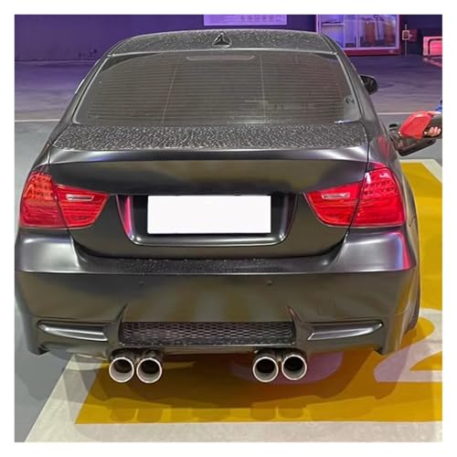 Embout d'échappement en carbone pour BMW E90 E92 look M3 au fini argent premium - 4
