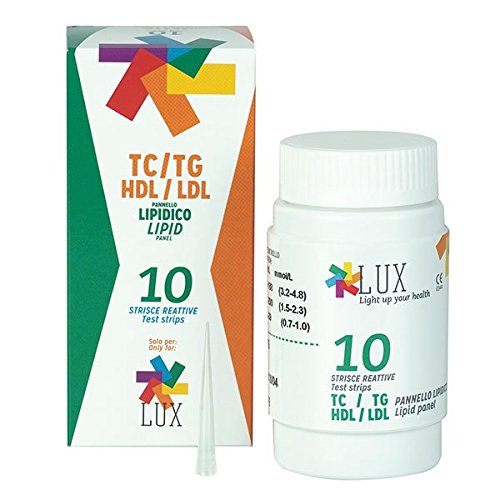 600-LIPID - Strisce di prova, 10 pezzi