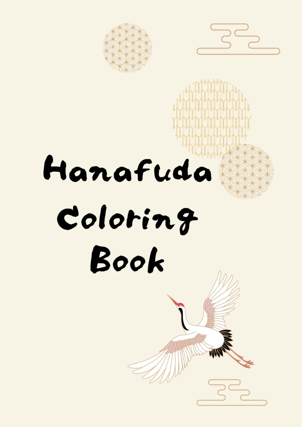 Hanafuda Coloring Book – Traditional Japanese Flower Card Designs for Relaxation and Art Lovers