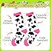 HAPPYPOP Cute Cow Print Gifts - Gifts for Cow Lovers Women, Novelty Animal Socks for Teen Girls