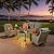 ovios 5 Piece Outdoor Patio Furniture with 3 Seat Sofa,Rattan Wicker Coversation Set with Swivel Rocking Chair,Balcony Sofa Set with Shiny Table for Outside Porch Backyard Pool,Dark Grey