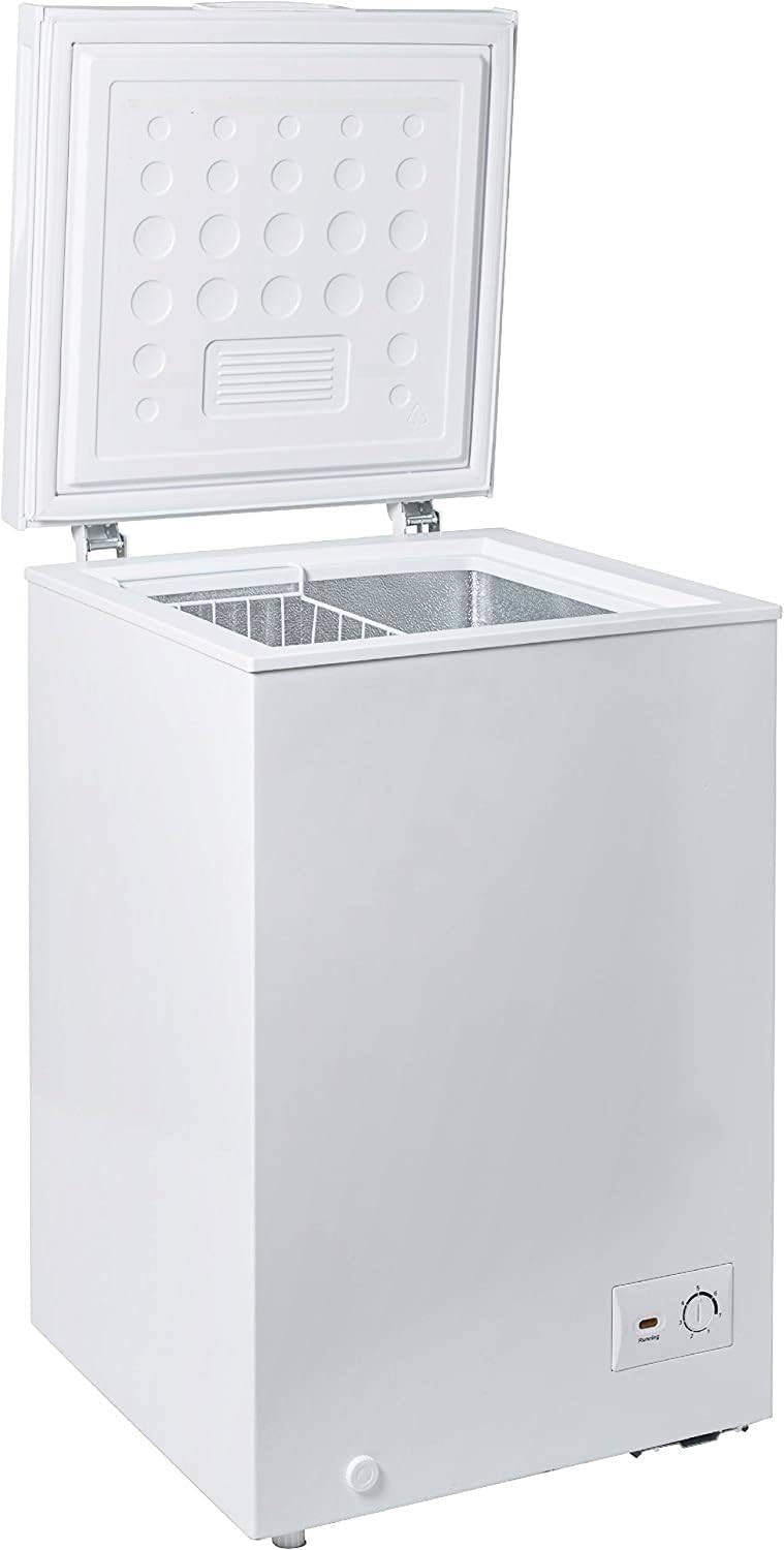 Amazon.co.jp: 冷凍庫 100L 上開き ホワイト 一人暮らし 省エネ 大容量