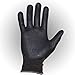 AG NITEX P-200, Nitrile Foam Coated work Gloves,12 Pairs, Breath-ability, Touchscreen Technology (BK-L)