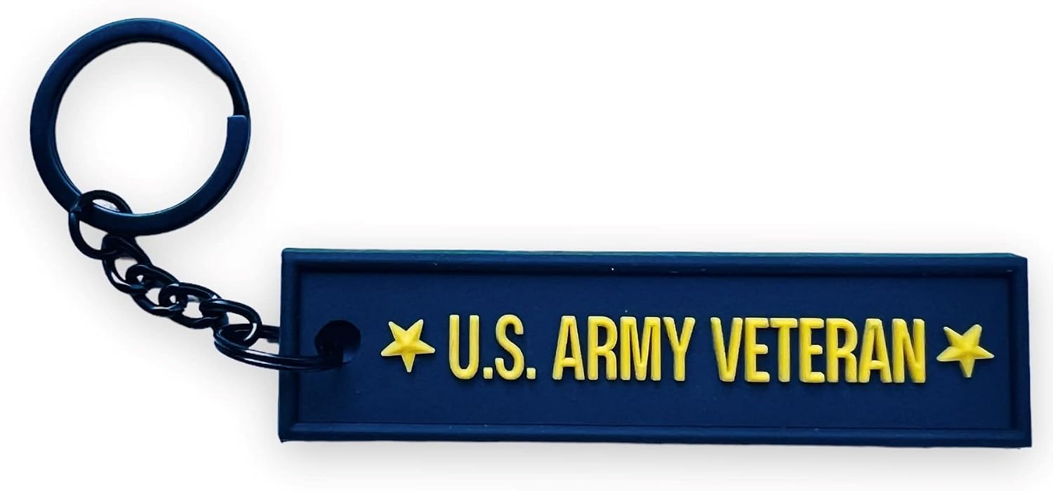US Army Veteran Keychain