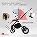 Imagen de BabyLux® Carrito Bebe 3en1 ROSSO