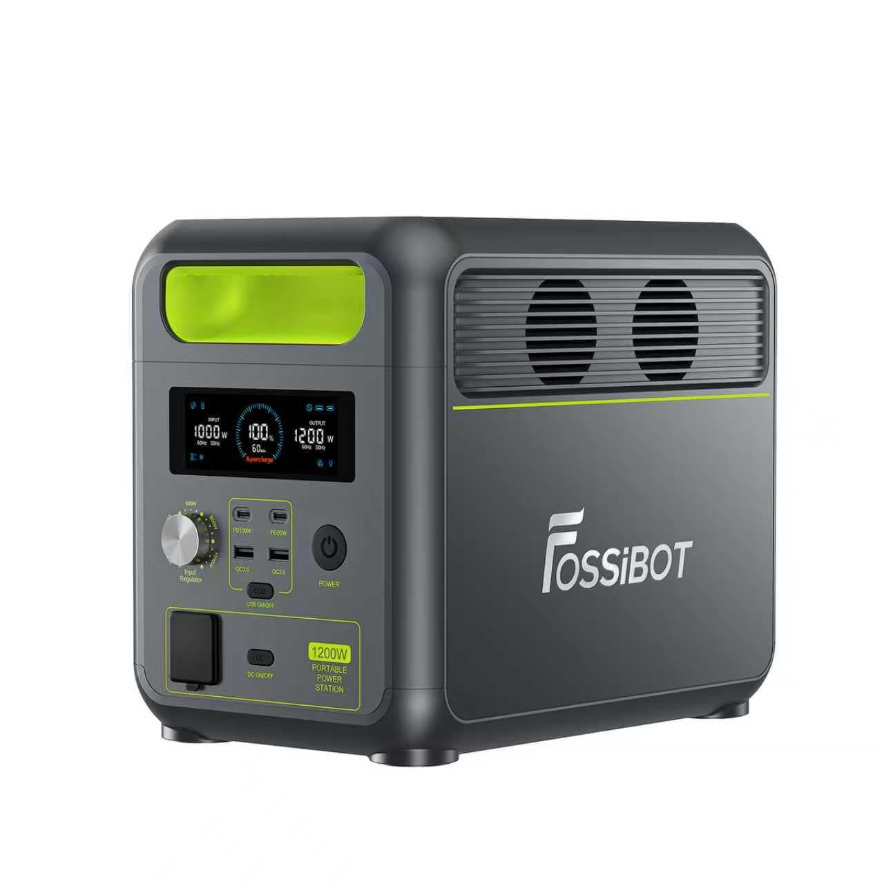 Amazon.co.jp: FOSSiBOT F1200 ポータブル電源 大容量 リン酸鉄