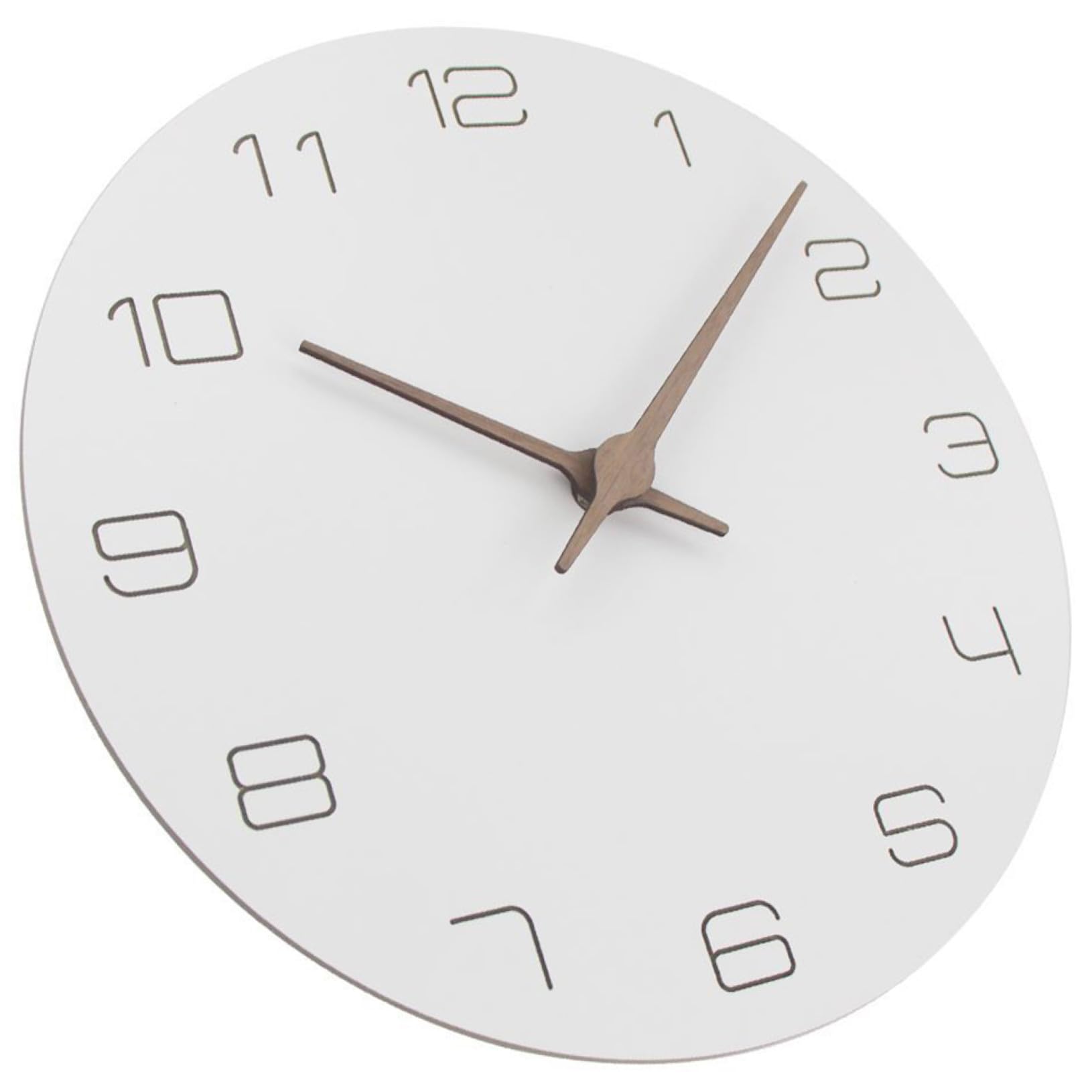Horloge murale simple et silencieuse pour retrouver le calme dans votre chambre