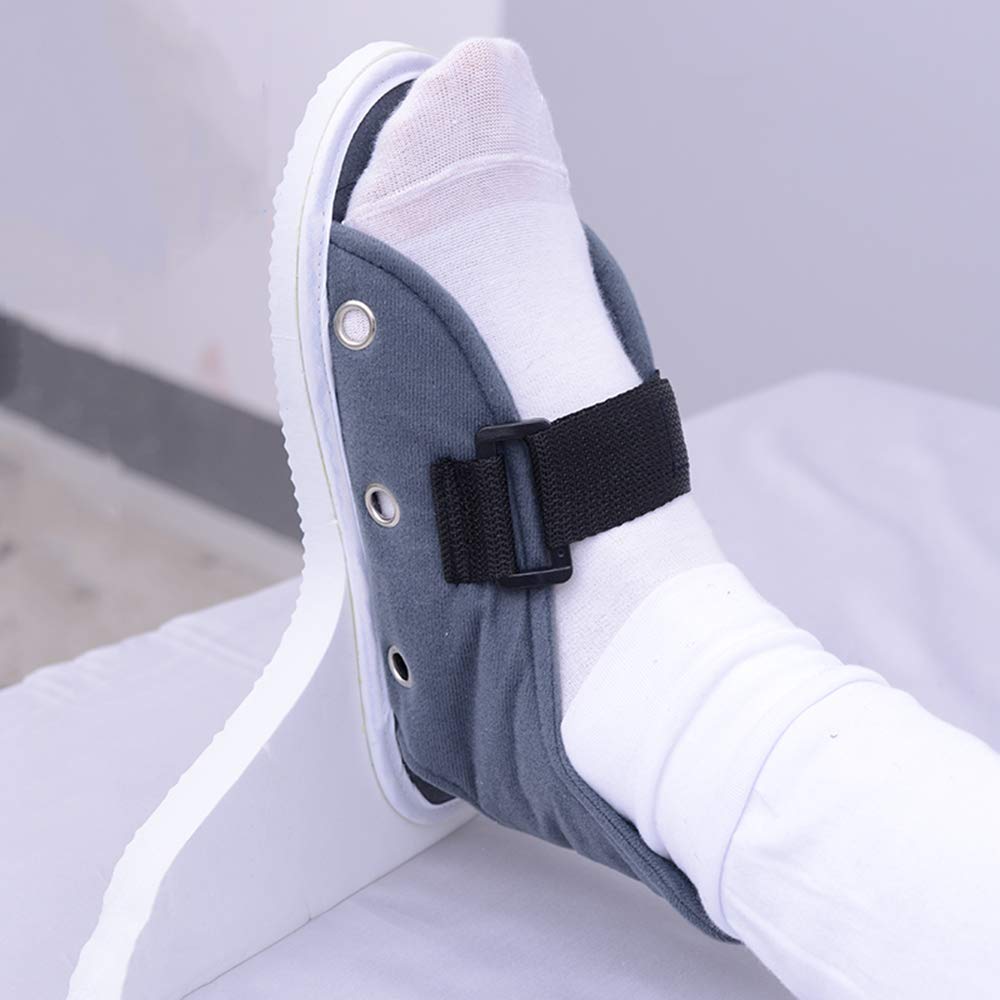 1 par de Protectores de talón con Abrazadera Fija hospitalaria para la flacidez Antideslizante - Tobillera Antideslizante Fijación Antideslizante para Ancianos