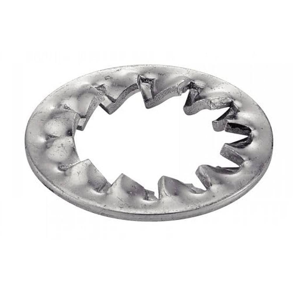 200 rondelle a ventaglio a denti interni Jz, 10 mm, DIN 6798 J, NFE27-625, UNI 8842, acciaio Zn, D-Work