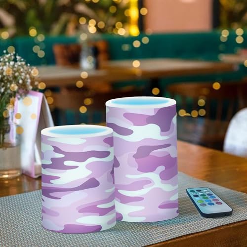 Bougies camouflage à piles avec télécommande : éclairage LED sécurisé pour mariage - 5
