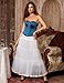 GRACE KARIN 50's Ladies Floor-length Slip Petticoat for Bridal Dress (S, White)