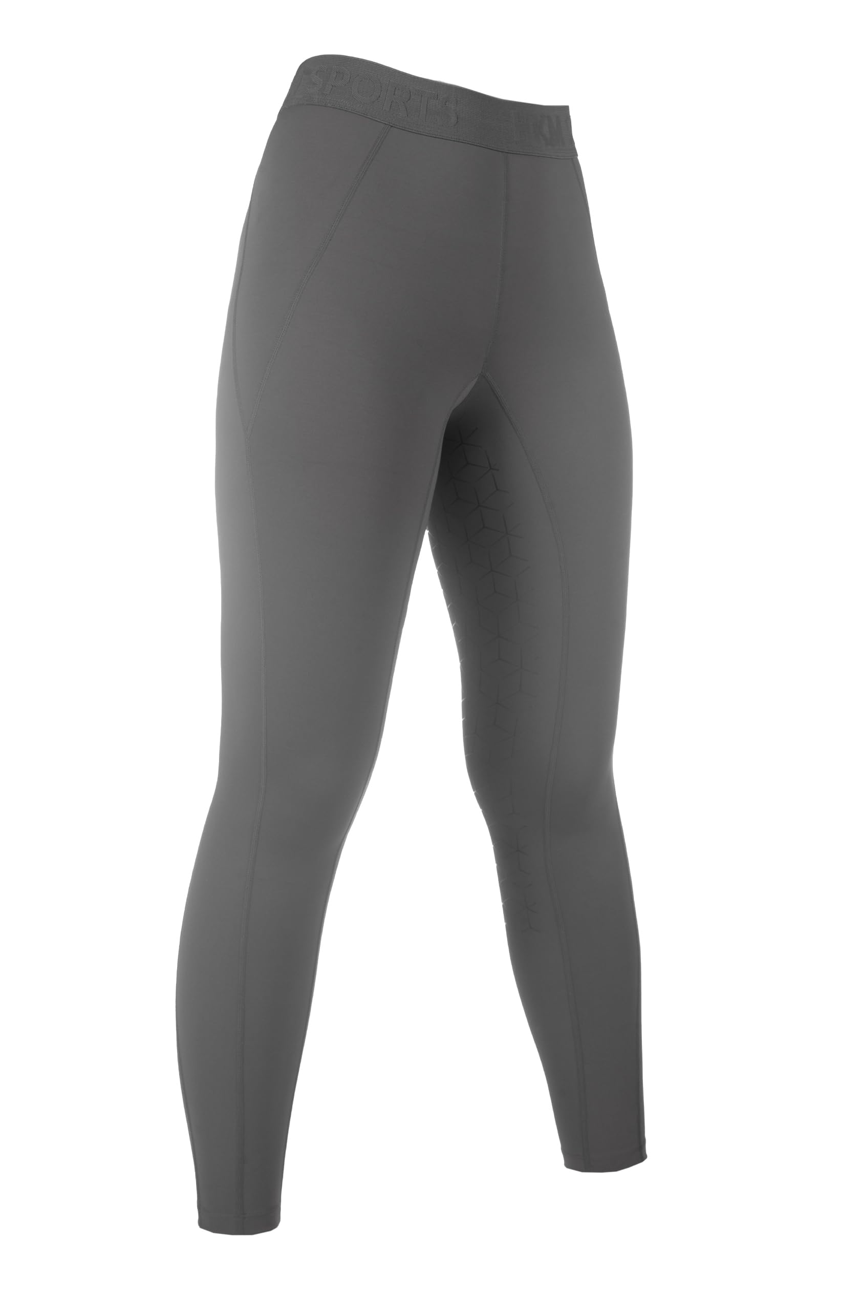 HKM Unisex Kinder Leggings Tabea Silikon-vollbesatz