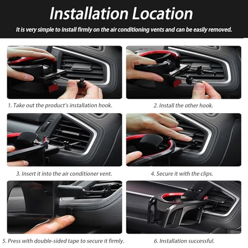 Portavasos y soporte para teléfono para Fiat Panda miniatura 7