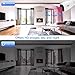 Wireless Security Camera HD 1080P Outdoor/Indoor Surveillance Cameras -Two Way Audio Talk WiFi Camera, PIR Motion Sensor IR Night Vision Detection, Build in Rechargeable Batteries SD Card Slot White