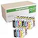 Inkjetcorner 12 Pack Compatible Ink Cartridges Replacement for LC203 LC203XL MFC-J460DW MFC-J480DW MFC-J485DW MFC-J680DW MFC-J880DW MFC-J885DW (3 Black 3 Cyan 3 Magenta 3 Yellow)