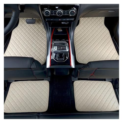 Tapis voiture sol LHD set accessoires protection anti-salissure pour VW 2007