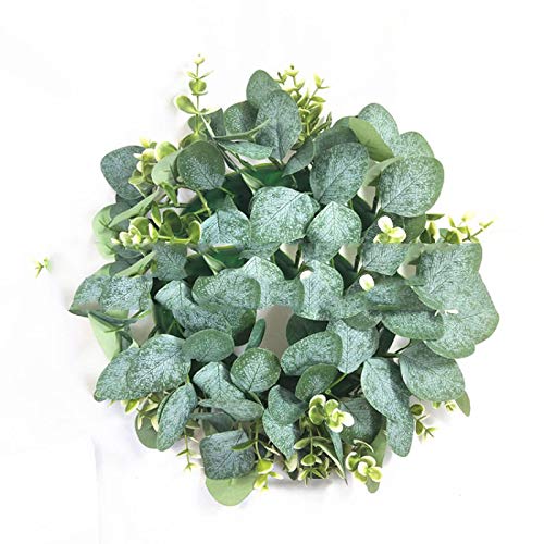 XINWANG Belle Petite Décoration De Porte De Guirlande De Simulation De Guirlande De Feuilles D'eucalyptus Cover