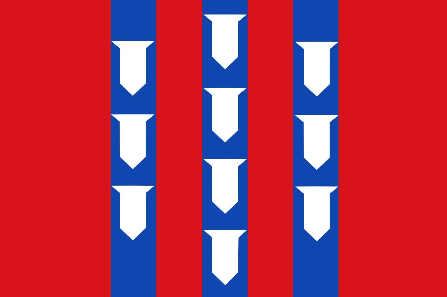 Drapeau Pays-Bas Beesd Gueldre grand format en textile haute résistance