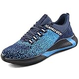 UCAYALI Zapato de Seguridad Confortable y Ligero Antideslizantes para Calzado Azul/Negro Talla 48