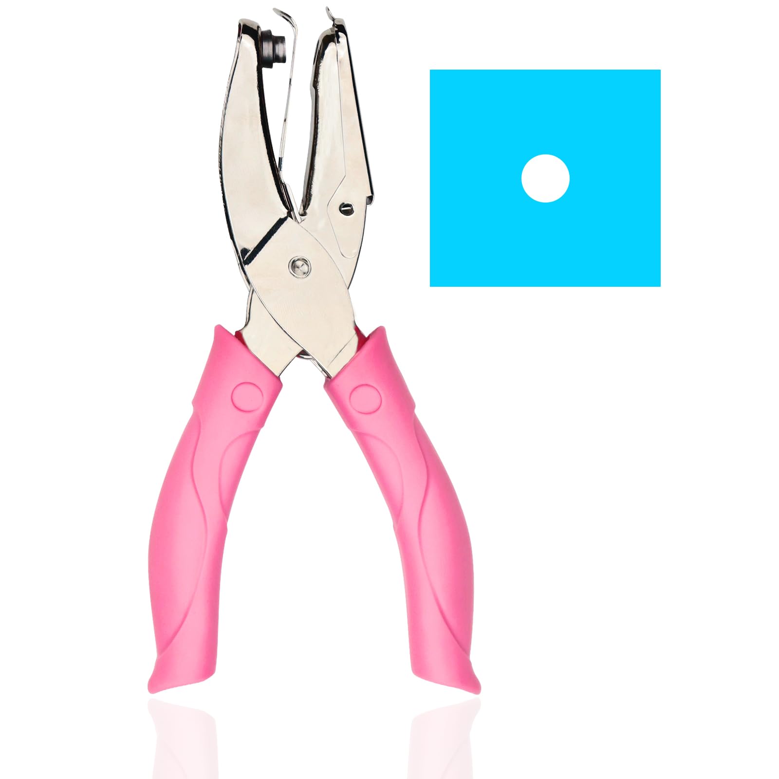 12 x Brand New Handheld Single Hole Punch for Paper CraftsSmall Circl