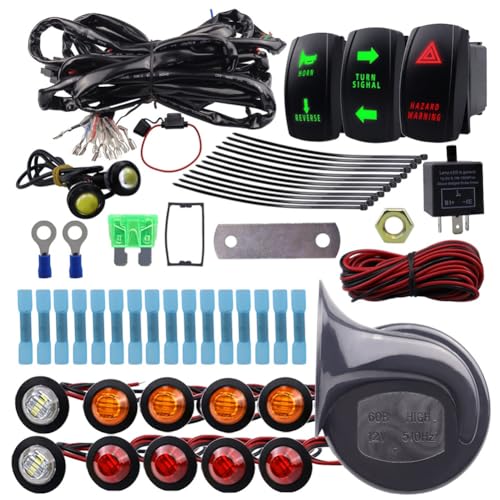 Kit clignotant LED 60D pour quad et SSV : sécurisez vos sorties rando