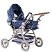 Produktbild Götz 2869 3402869 Puppenwagen Denim-Puppenzubehör-passend für alle Babypuppen und Stehpuppen bis 50 cm-geeignet ab 3 Jahren, Mehrfarbig