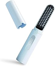 Heat Brush, Cordless Hair Iron, For Travel and Business Trips, 15 Minutes Auto Off, Brush Iron, Straight, Negative Ion, 7.1 oz (200 g), Small Size, 4 Levels of Adjustment, Temperature Adjustment, MCH