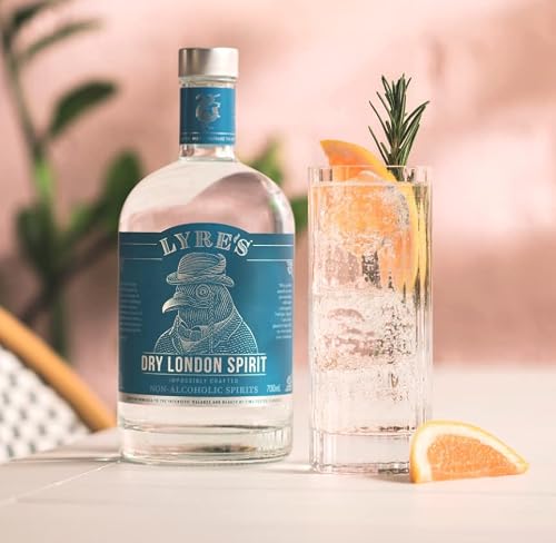 Lyre's Dry London - Non-Alcoholic Spirit | Gin Style | Award Winning | 6.8 Fl Oz #TOP3