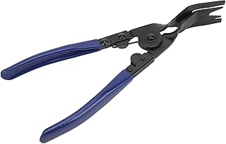 Ferramenta de remoção de fivela de alicate, alicate de remoção de clipe para estofados, ferramenta de remoção de fixador, azul, aço manganês