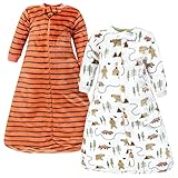 Hudson Baby Unisex Baby Plush Long-Sleeve Sleeping Bag, Sack, Blanket, Camping, 0-9 Months