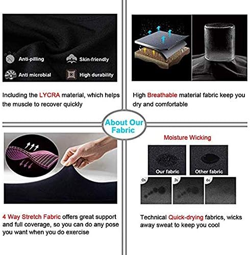 YOLIX High Waitsed Leggings for Women, Super Soft Slim Womens Pants for Yoga Workout Running Athletic