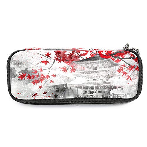 Preisvergleich Produktbild Personalisierbares farbiges Federmäppchen, Kapazität, Stifteetui, Doppelreißverschluss, Schreibwaren-Tasche, Kosmetiktasche mit Fächern für Mädchen, Jungen und Erwachsene