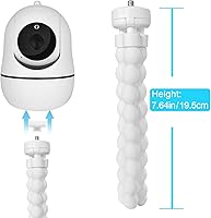 Vista 5 de Tripod Mount Compatible with HelloBaby HB6560/HB65/HB6550/HB6550 Pro/HB40/HB66/HB6339 and ANMEATE SM935E Baby Monitors – Attach Your Camera Flexibly