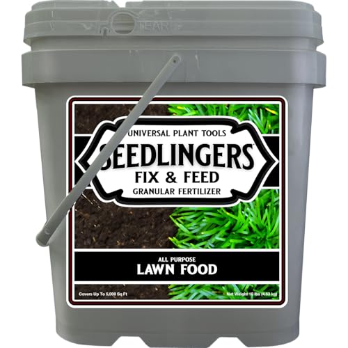 Abono granular Seedlingers Fix & Feed 10 lb para césped