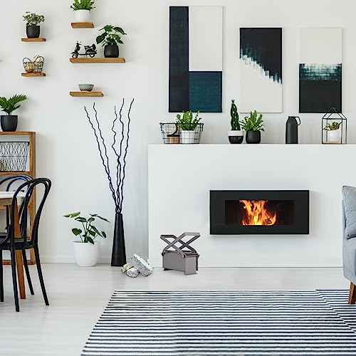 Relaxdays Papierbrikettpresse, Papierpresse für Briketts, manuell, Altpapier pressen, HBT: 24x30x12,5 cm, Stahl, grau