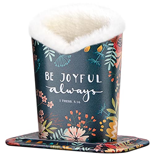 Image of Plush Fluffy Lined Anti-scratch Eyeglasses Holder Protective Glasses Stand Case