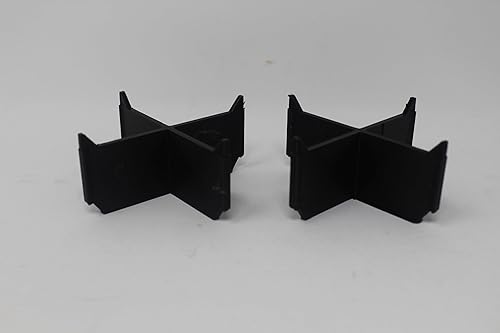 Se adapta a la bandeja de almacenamiento de paquetes Milwaukee de perfil bajo, color negro, divisor de 4 vías, 2 organizadores