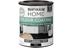 Rust-Oleum RockSolid 365930 Floor Coating Base Coat Black Quart