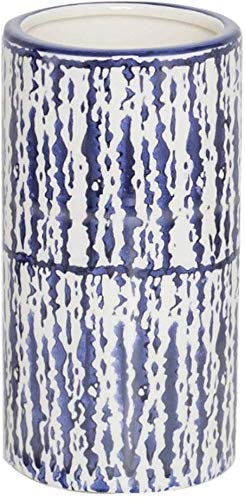 Vase en céramique droit fleurs arranger stable pour tiges longues