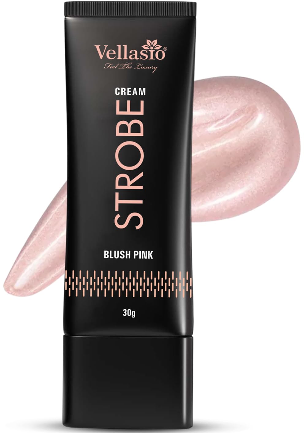 ellasio Strobe Cream - Blush Pink | Face Illuminator & Primer with Hyaluronic Acid, Squalene & Japanese Sakura | Dewy Glow, Hydration, Non-Comedogenic for All Skin Types - 30g-image-31