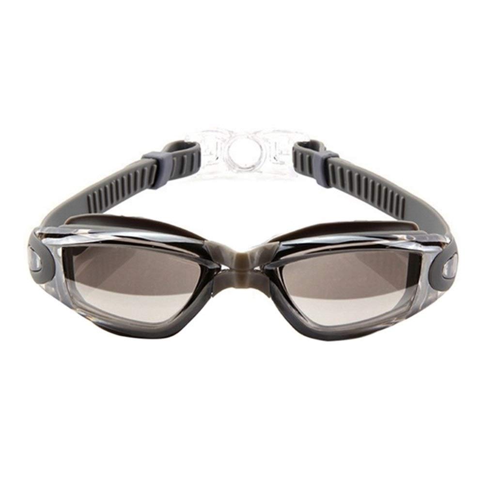Lunettes de natation en silicone liquide monobloc haut de gamme pour hommes et femmes