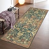 【Weicher Flurläufer Teppich】XIAPUTTR Unsere Läuferteppiche bestehen aus Polyester, bieten großen Komfort für nackte Füße, der nicht nur weich und hautfreundlich ist, sondern auch Feuchtigkeit und Öl schnell aufnehmen und schnell trocknen kann. Die Dicke unseres Flurteppichs beträgt 0,6 cm, was sehr praktisch ist, egal wenn Sie die Tür öffnen oder schließen. Der lange Teppich kann bei jeder Gelegenheit oder in stark frequentierten Bereichen platziert werden